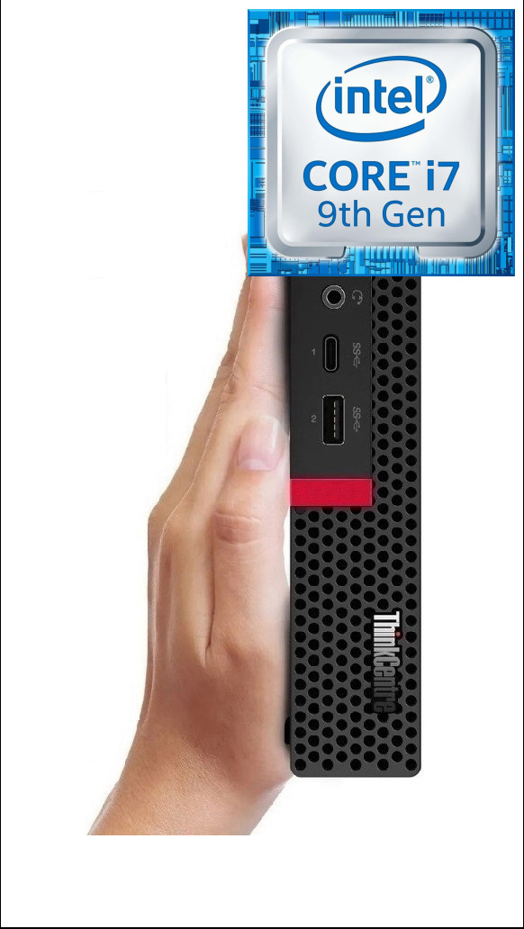 BESTYLISH ThinkCentre Mini Desktop | Core™ i7-9700 Processor [DYU] Core i7 (9th Generation) [8 Cores, 8 Threads, 3.00 GHz] (32 GB RAM/Integrated Intel® UHD 4K 630 Graphics/1 TB SSD Capacity/Windows 11 Pro) Mid Tower with MS Office image 1