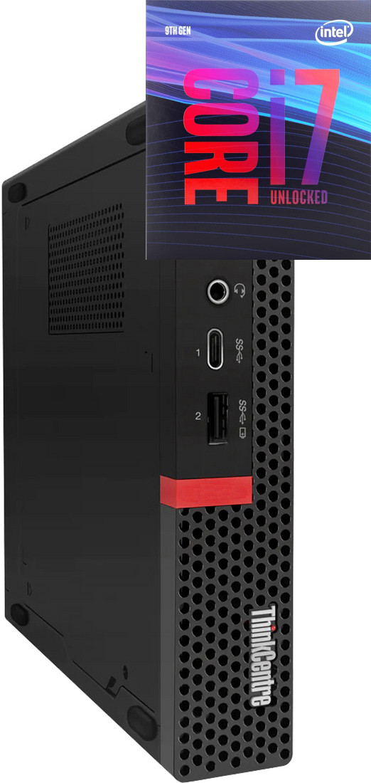Longan Core™ i7 (9th Gen) [12M Cache, Up to 4.70 GHz] | ThinkCentre Tiny PC [LJB] Core i7-9700 [8 Cores, 8 Threads, 3.00 GHz] (32 GB RAM/Integrated Intel® UHD 630 Graphics/1 TB SSD Capacity/Windows 11 Pro) Mini Tower with MS Office image 1