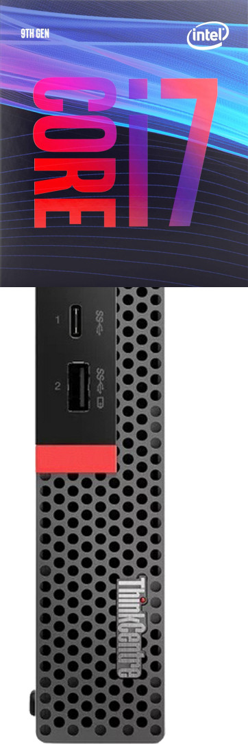 COMPUTER WORLD Core™ i7 (9th Gen) [12MB Cache, Up to 4.70 GHz] | ThinkCentre Mini PC [DAP] - Windows 11 Pro, Intel H310M, Intel Core i7 (9th Gen) [8 Cores, 8 Threads], 32 GB DDR4, 1024 GB SSD Mini PC image 1