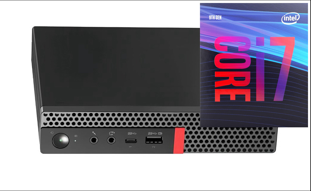 COMPUTER WORLD ThinkCentre Mini PC | Core™ i7-9700 Octa-Core Processor [ZUL] Core™ i7 (9th Generation) Processor [12MB Cache, Up to 4.70 GHz] (32 GB RAM/Intel® UHD 630 Graphics/1 TB SSD Capacity/Windows 11 Pro) Mini Tower with MS Office image 1