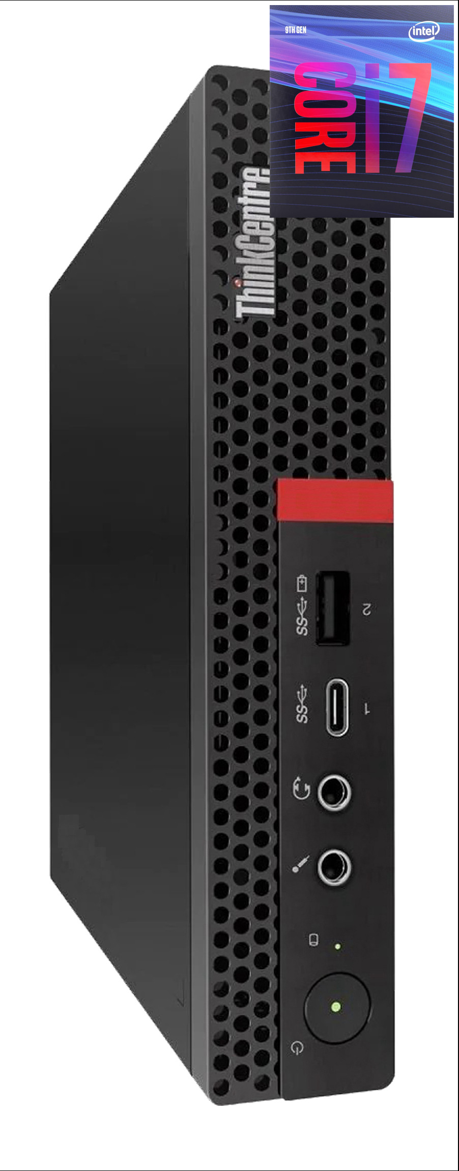 Longan Core i7 (9th Generation) | ThinkCentre Tiny PC [MJO] Intel® Core™ i7 - 9700 Processor [8 Cores, 8 Threads, 3.00 GHz] (32 GB RAM/Integrated Intel® UHD 630 Graphics/1 TB SSD Capacity/Windows 11 Pro) Gaming Tower with MS Office image 1
