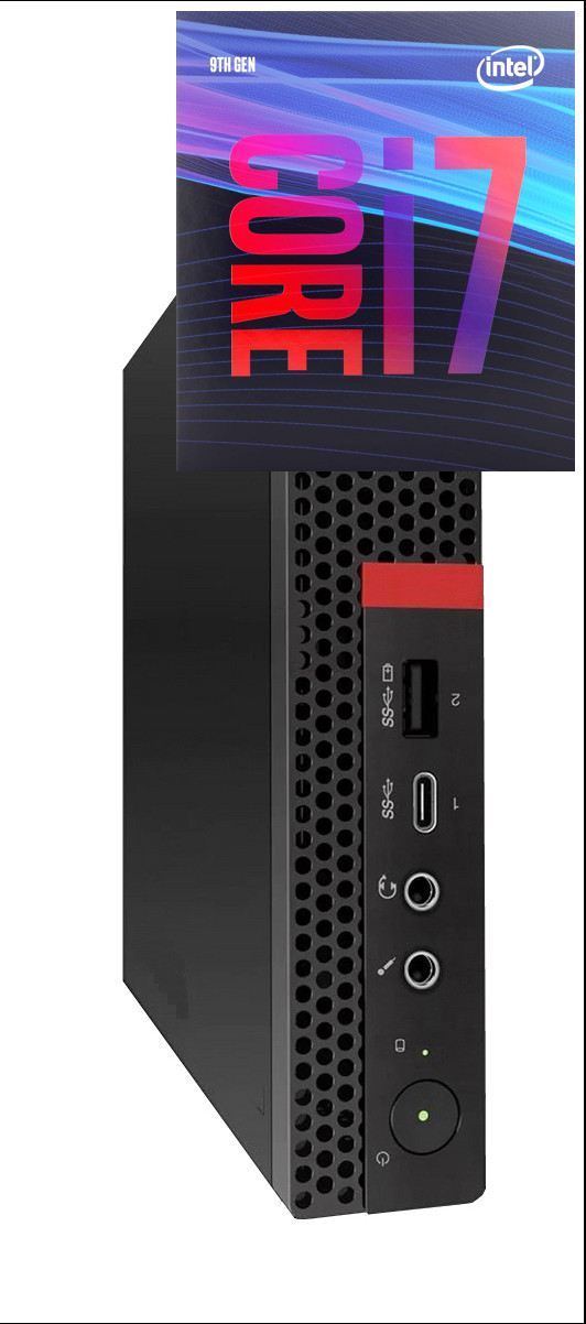 NCS (NIDHI COMPUTER SOLUTIONS) ThinkCentre Tiny PC | Core™ i7 (9th Generation) Processor [CZM] - Windows 11 Pro, Intel H310M, Core™ i7-9700 Octa-Core Processor, 32 GB DDR4, 1024 GB SSD Mini PC image 1