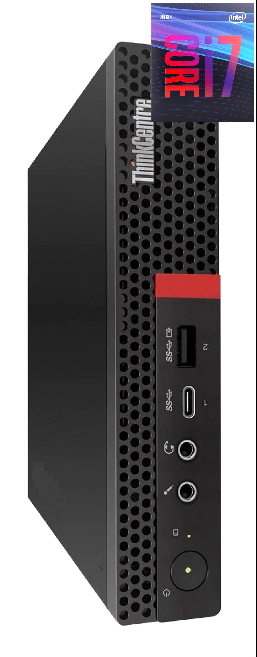 Longan Core™ i7 (9th Gen) Octa-Core Processor | ThinkCentre Mini Desktop [KIZ] Intel® Core™ i7-9700 [12MB Cache, Up to 4.70 GHz] (32 GB RAM/Intel® UHD 4K 630 Graphics/1 TB SSD Capacity/Windows 11 Pro) Mini Gaming Tower with MS Office image 1