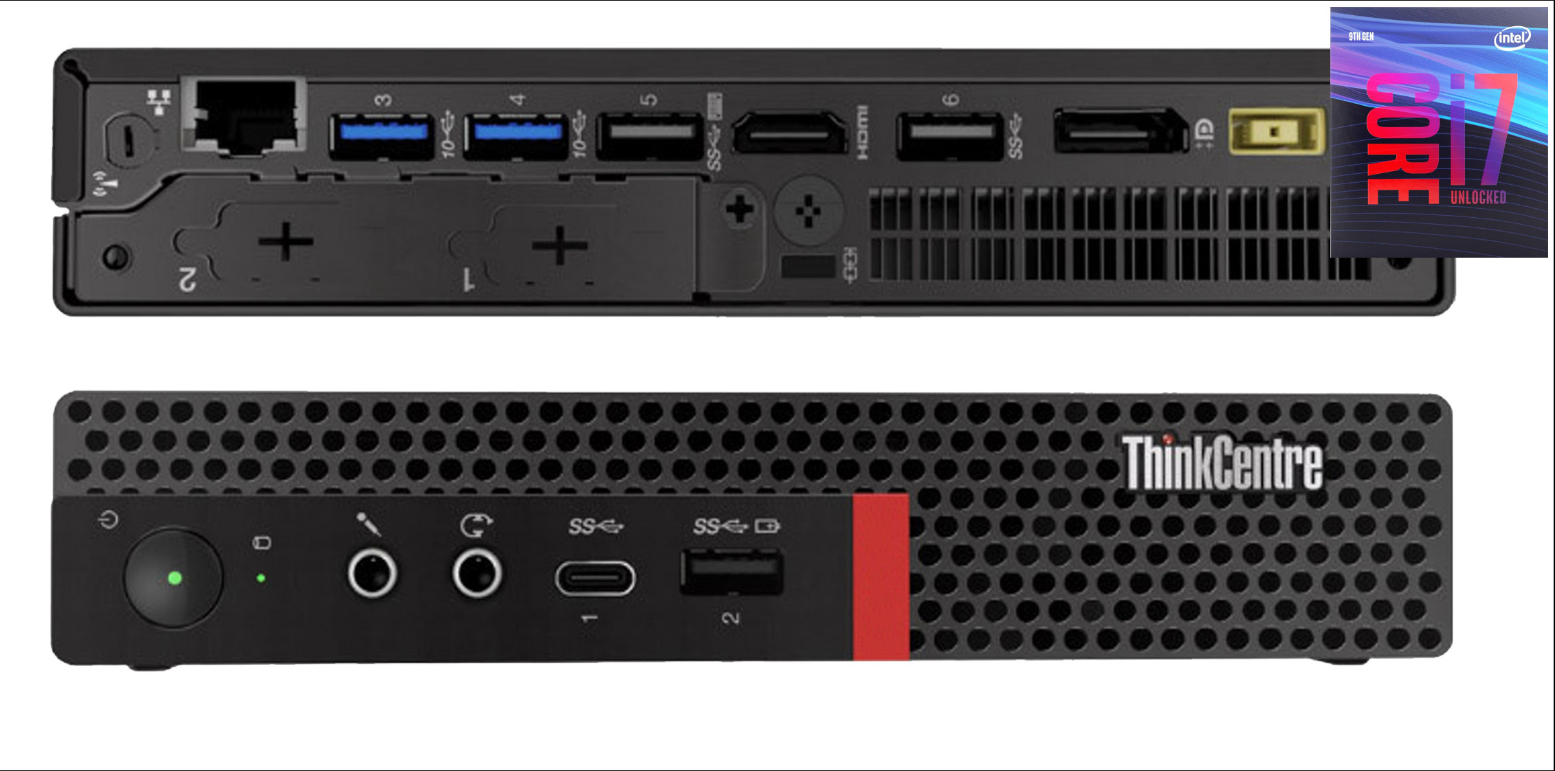 Hayyo Core™ i7-9700 [12M Cache, Up to 4.70 GHz] | ThinkCentre Mini Desktop [XSR] Intel Core i7 (9th Gen) [8 Cores, 8 Threads, Upto 4.70 GHz] (32 GB RAM/Integrated Intel® Ultra HD 4K 630 Graphics/1 TB SSD Capacity/Windows 11 Pro) Microtower with MS Office image 1