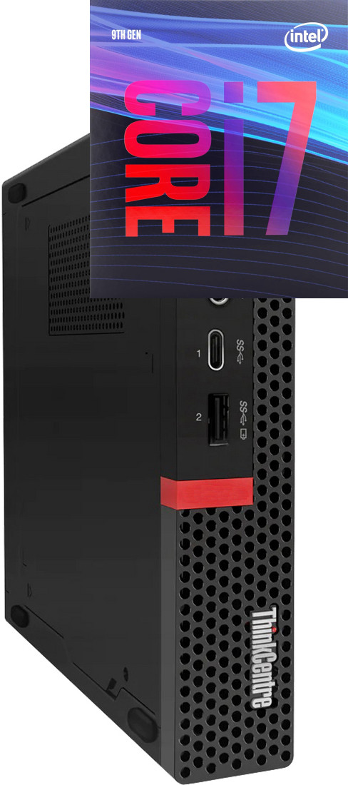 Longan ThinkCentre Tiny PC- Core i7 (9th Gen) [8 Cores, 8 Threads, Upto 4.70 GHz] [QNU] Intel® Core™ i7 (9th Gen) Octa-Core (32 GB RAM/Integrated Intel® Ultra HD 630 Graphics/1 TB SSD Capacity/Windows 11 Pro) Microtower with MS Office image 1