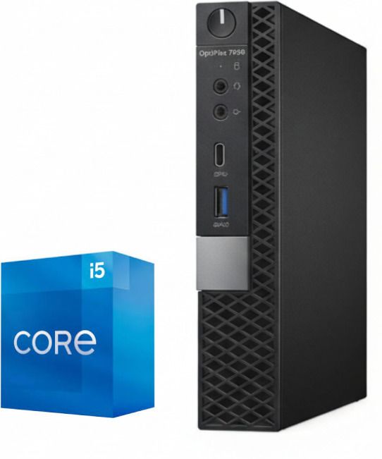 Nayajaisa (Refurbished)Optiplex 7050 Tiny i5 7th 8-1TB SSD - Windows 11 Pro, MS Office|HD Graphics|USB, Ethernet,VGA|1 Year Warranty, i5 7th Gen, 8 GB DDR4, 1000 GB SSD Mini PC