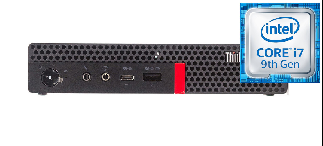 BESTYLISH Core™ i7 - 9700 [8 Cores, 8 Threads, 3.00 GHz] | ThinkCentre Tiny PC [WVS] Core™ i7-9700 [12MB Cache, Up to 4.70 GHz] (32 GB RAM/Integrated Intel® UHD 4K 630 Graphics/1 TB SSD Capacity/Windows 11 Pro) Microtower with MS Office image 1