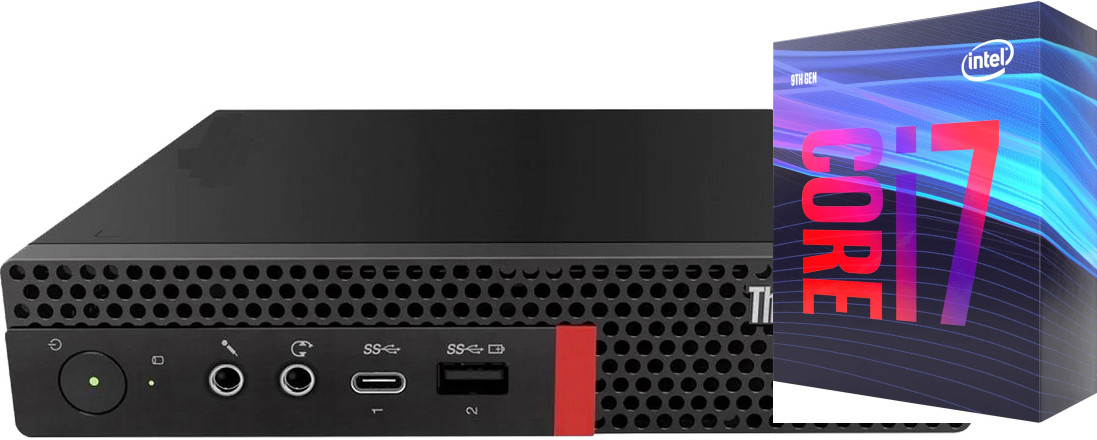BESTYLISH ThinkCentre Tiny Desktop | Core™ i7 (9th Generation) [8 Cores, 8 Threads] [YXO] Core i7 - 9700 [12MB Cache, Up to 4.70 GHz] (32 GB RAM/Intel® Ultra HD 4K 630 Graphics/1 TB SSD Capacity/Windows 11 Pro) Gaming Tower with MS Office image 1