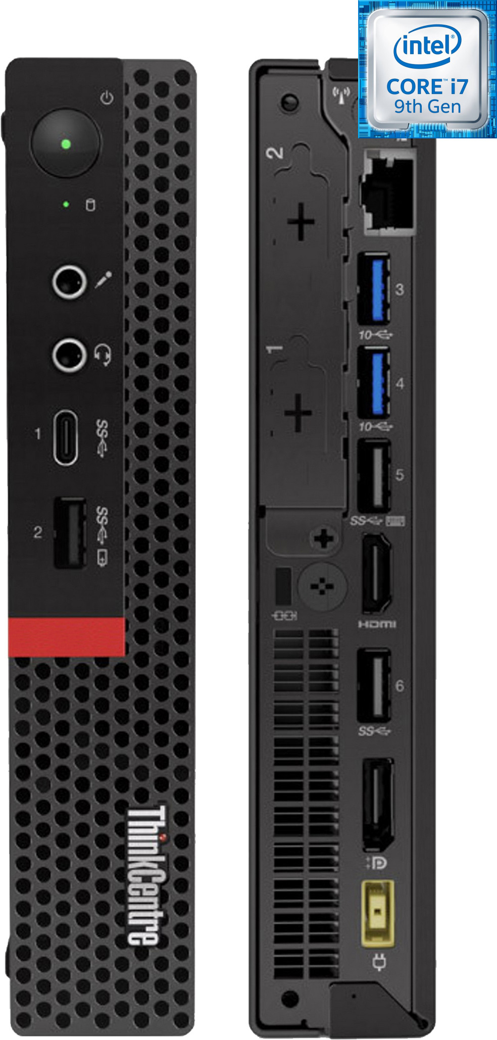 Longan Core i7 - 9700 [12M Cache, Up to 4.70 GHz] | ThinkCentre Tiny Desktop [GBL] Intel® Core™ i7-9700 (32 GB RAM/Integrated Intel® UHD 630 Graphics/1 TB SSD Capacity/Windows 11 Pro) Mini Gaming Tower with MS Office image 1