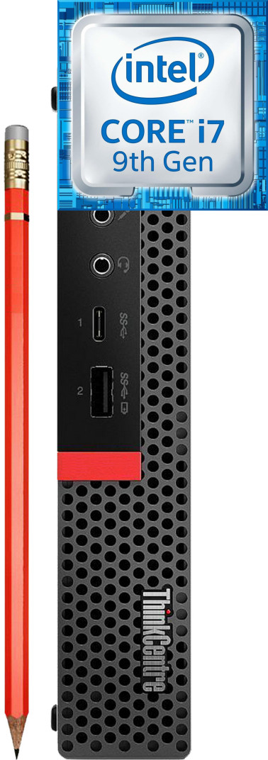 Hayyo ThinkCentre Mini PC- Core i7 (9th Gen) [8 Cores, 8 Threads, Upto 4.70 GHz] [TQL] Core™ i7-9700 Processor [12MB Cache, Up to 4.70 GHz] (32 GB RAM/Integrated Intel® Ultra HD 4K 630 Graphics/1 TB SSD Capacity/Windows 11 Pro) Mid Tower with MS Office image 1