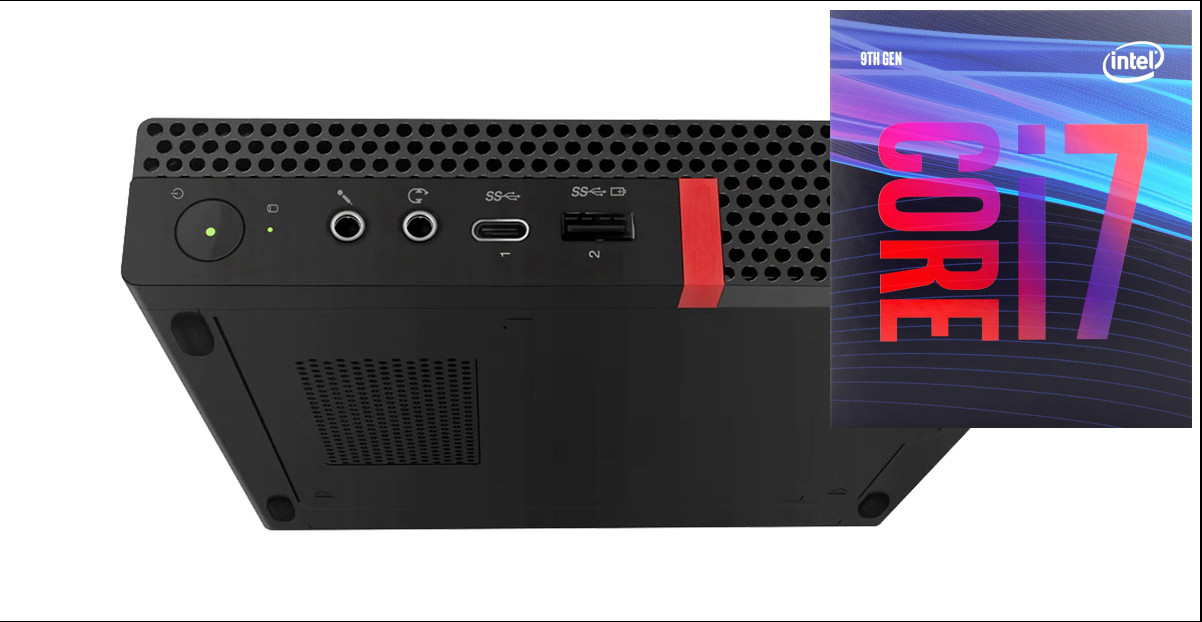 Longan ThinkCentre Mini Desktop | Core i7-9th Gen [8 Cores, 8 Threads, 3.00 GHz] [BYI] Core i7-9700 [8 Cores, 8 Threads, 3.00 GHz] (32 GB RAM/Intel® UHD 4K 630 Graphics/1 TB SSD Capacity/Windows 11 Pro) Mini Tower with MS Office image 1