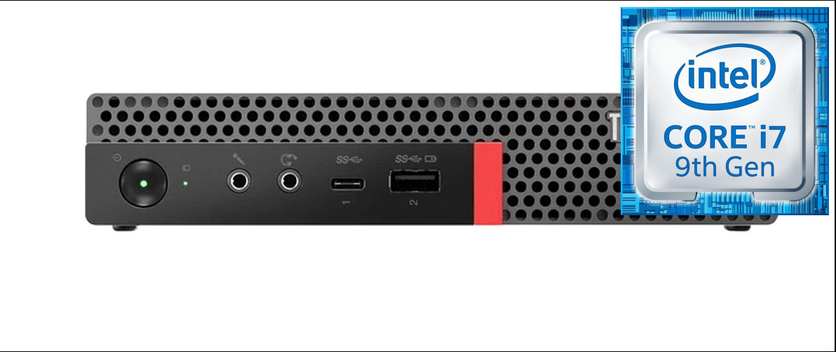 Longan Core i7 (9th Gen) Octa-Core Processor | ThinkCentre Mini Desktop [HES] Intel® Core™ i7 (9th Gen) [8 Cores, 8 Threads, Upto 4.70 GHz] (32 GB RAM/Integrated Intel® UHD 630 Graphics/1 TB SSD Capacity/Windows 11 Pro) Microtower with MS Office image 1