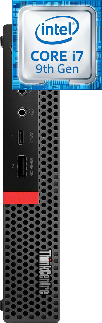 Longan Core i7 (9th Generation) [8 Cores, 8 Threads] | ThinkCentre Tiny Desktop [IHQ] Intel® Core™ i7-9700 Processor [8 Cores, 8 Threads, 3.00 GHz] (32 GB RAM/Integrated Intel® UHD 4K 630 Graphics/1 TB SSD Capacity/Windows 11 Pro) Mini Gaming Tower with MS Office image 1