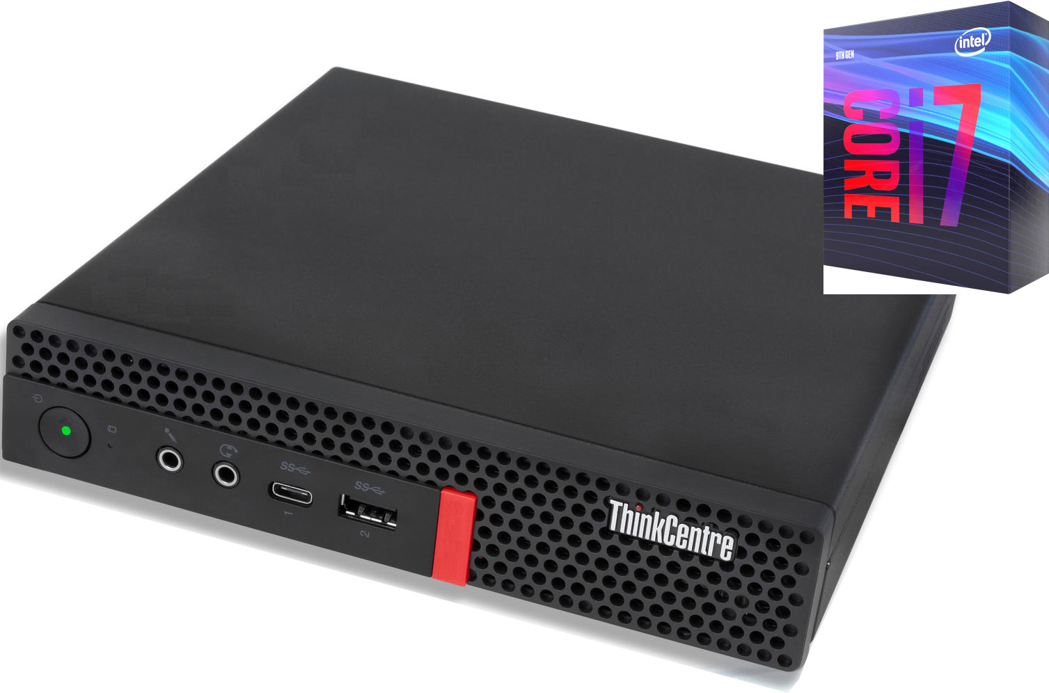COMPUTER WORLD ThinkCentre Tiny PC- Core i7 (9th Gen) [8 Cores, 8 Threads, Upto 4.70 GHz] [IFZ] - Windows 11 Pro, Intel H310M, Intel® Core™ i7-9700 Octa-Core Processor, 32 GB DDR4, 1024 GB SSD Mini PC image 1