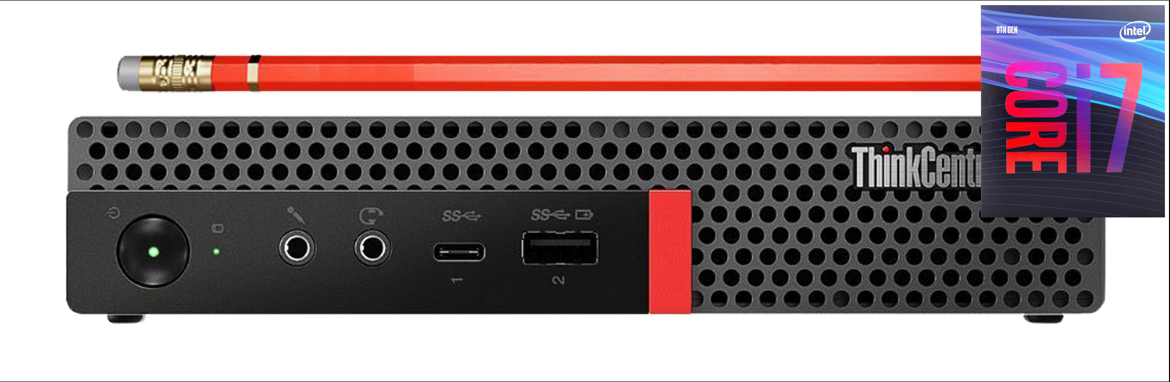 Hayyo Core™ i7-9th Gen [8 Cores, 8 Threads, 3.00 GHz] | ThinkCentre Mini Desktop [KGU] Intel Core i7 (9th Gen) [12MB Cache, Up to 4.70 GHz] (32 GB RAM/Intel® UHD 4K 630 Graphics/1 TB SSD Capacity/Windows 11 Pro) Mid Tower with MS Office image 1