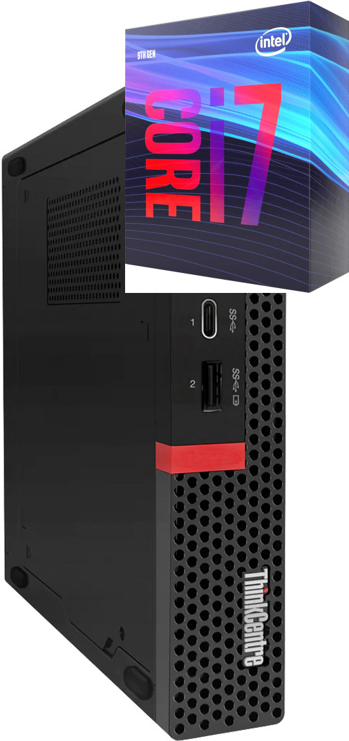 Longan ThinkCentre Mini PC | Core i7-9700 [8 Cores, 8 Threads, 3.00 GHz] [JGQ] Core i7 - 9700 Processor [8 Cores, 8 Threads] (32 GB RAM/Integrated Intel® Ultra HD 4K 630 Graphics/1 TB SSD Capacity/Windows 11 Pro) Mini Tower with MS Office image 1