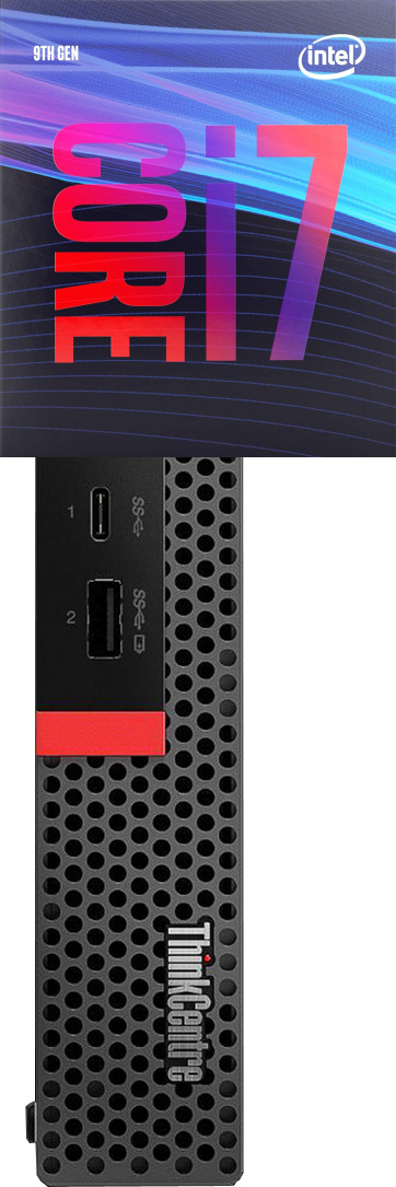 Hayyo ThinkCentre Tiny Desktop | Core i7 (9th Generation) Processor [YTO] Core i7 - 9700 Processor (32 GB RAM/Integrated Intel® UHD 630 Graphics/1 TB SSD Capacity/Windows 11 Pro) Mini Tower with MS Office image 1