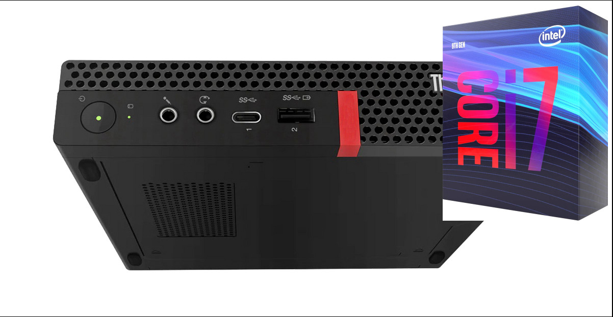 Longan ThinkCentre Tiny PC- Core i7 (9th Gen) [8 Cores, 8 Threads, Upto 4.70 GHz] [AXE] Intel Core i7-9700 [8 Cores, 8 Threads, Upto 4.70 GHz] (32 GB RAM/Integrated Intel® Ultra HD 4K 630 Graphics/1 TB SSD Capacity/Windows 11 Pro) Microtower with MS Office image 1