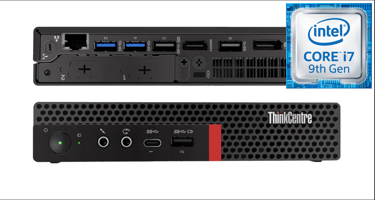 BESTYLISH Core™ i7 (9th Gen) [8 Cores, 8 Threads] | ThinkCentre Mini PC [KGV] Intel® Core™ i7-9700 Processor [12MB Cache, Up to 4.70 GHz] (32 GB RAM/Intel® UHD 630 Graphics/1 TB SSD Capacity/Windows 11 Pro) Microtower with MS Office image 1