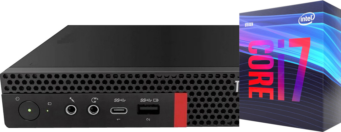 COMPUTER WORLD Core™ i7 - 9700 [12MB Cache, Up to 4.70 GHz] | ThinkCentre Tiny Desktop [YTS] - Windows 11 Pro, Intel H310M, Intel® Core™ i7 (9th Gen) Processor [12M Cache, Up to 4.70 GHz], 32 GB DDR4, 1024 GB SSD Mini PC image 1