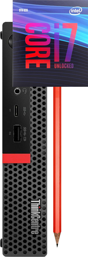 NICE COMPUTERS Core™ i7 - 9700 | ThinkCentre Tiny PC [SPV] - Windows 11 Pro, Intel H310M, Intel® Core™ i7 - 9700 [12M Cache, Up to 4.70 GHz], 32 GB DDR4, 1024 GB SSD Mini PC image 1