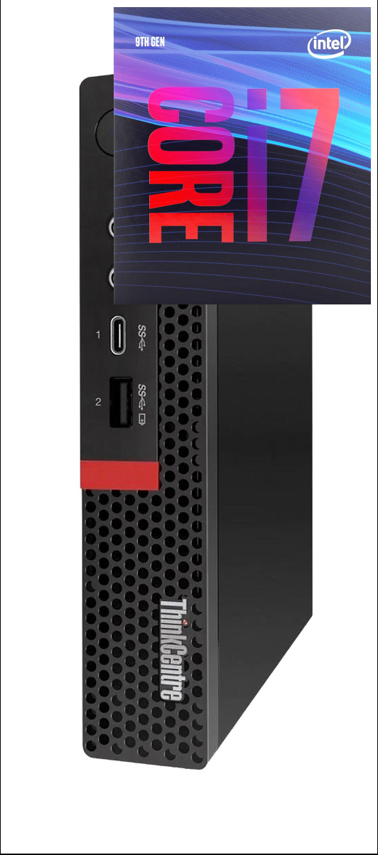 BESTYLISH Core™ i7 (9th Gen) [8 Cores, 8 Threads, Upto 4.70 GHz]-ThinkCentre Tiny PC [KJC] Core i7-9700 [8 Cores, 8 Threads] (32 GB RAM/Integrated Intel® Ultra HD 630 Graphics/1 TB SSD Capacity/Windows 11 Pro) Gaming Tower with MS Office image 1