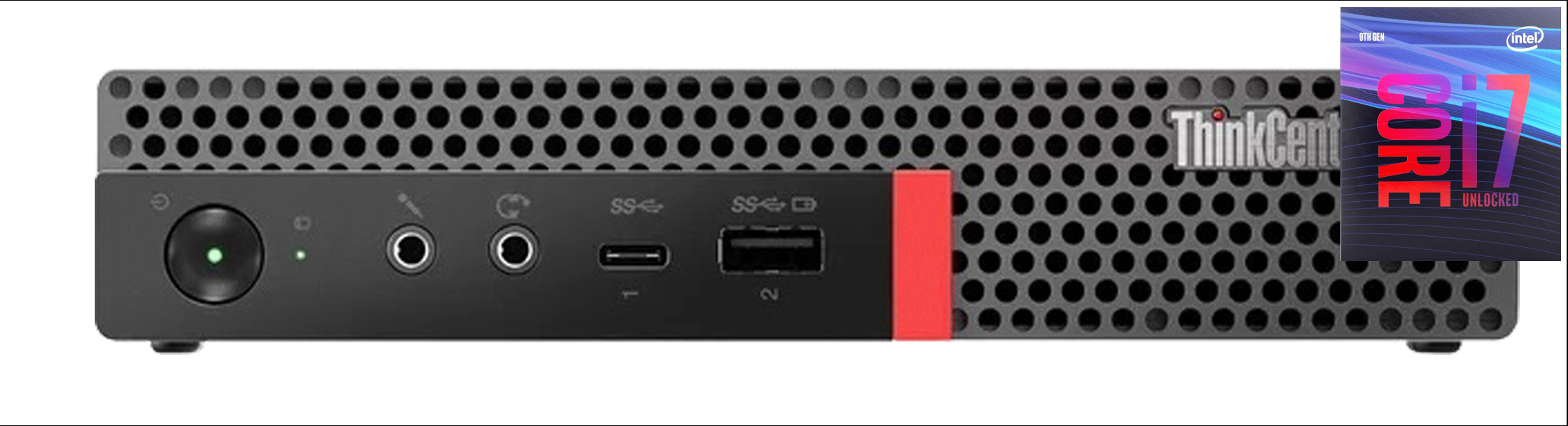 Hayyo Core i7 - 9700 Octa-Core Processor | ThinkCentre Tiny Desktop [CBH] Core™ i7 (9th Generation) [8 Cores, 8 Threads] (32 GB RAM/Intel® UHD 4K 630 Graphics/1 TB SSD Capacity/Windows 11 Pro) Gaming Tower with MS Office image 1
