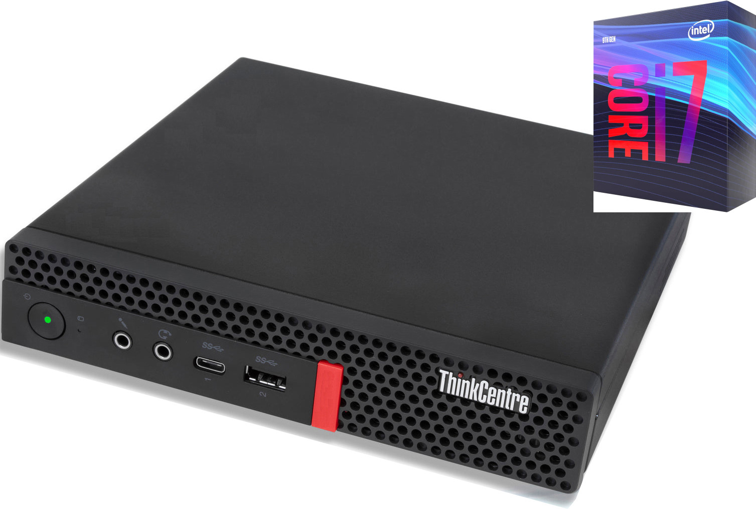 Hayyo Core i7 (9th Generation) [8 Cores, 8 Threads] | ThinkCentre Tiny Desktop [XVQ] Core i7-9700 [8 Cores, 8 Threads] (32 GB RAM/Integrated Intel® UHD 4K 630 Graphics/1 TB SSD Capacity/Windows 11 Pro) Microtower with MS Office image 1