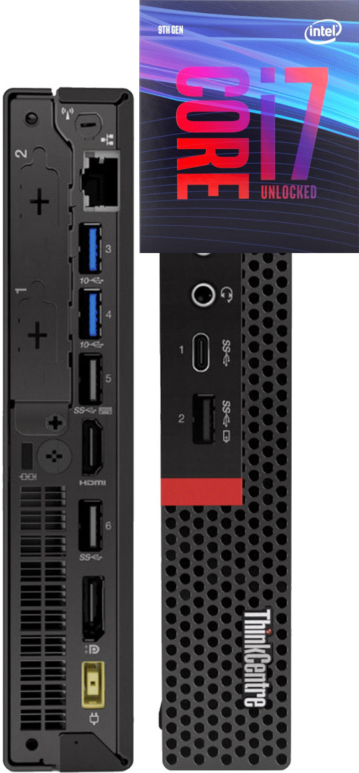 Longan Core™ i7 (9th Gen) Octa-Core | ThinkCentre Mini Desktop [OMP] Core™ i7 - 9700 Processor [12MB Cache, Up to 4.70 GHz] (32 GB RAM/Integrated Intel® UHD 630 Graphics/1 TB SSD Capacity/Windows 11 Pro) Mid Tower with MS Office image 1