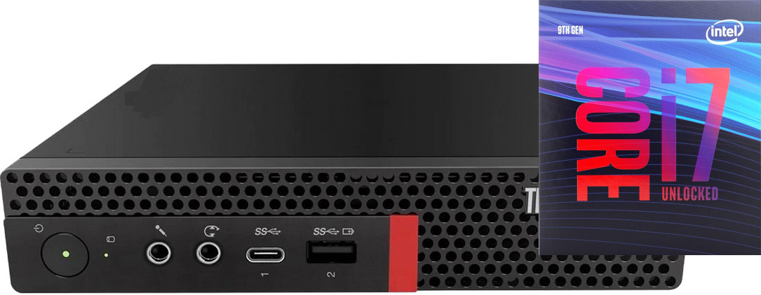 Hayyo Core™ i7-9700 [12M Cache, Up to 4.70 GHz] | ThinkCentre Mini Desktop [PMC] Core™ i7 (9th Gen) [8 Cores, 8 Threads] (32 GB RAM/Integrated Intel® UHD 4K 630 Graphics/1 TB SSD Capacity/Windows 11 Pro) Mini Tower with MS Office image 1
