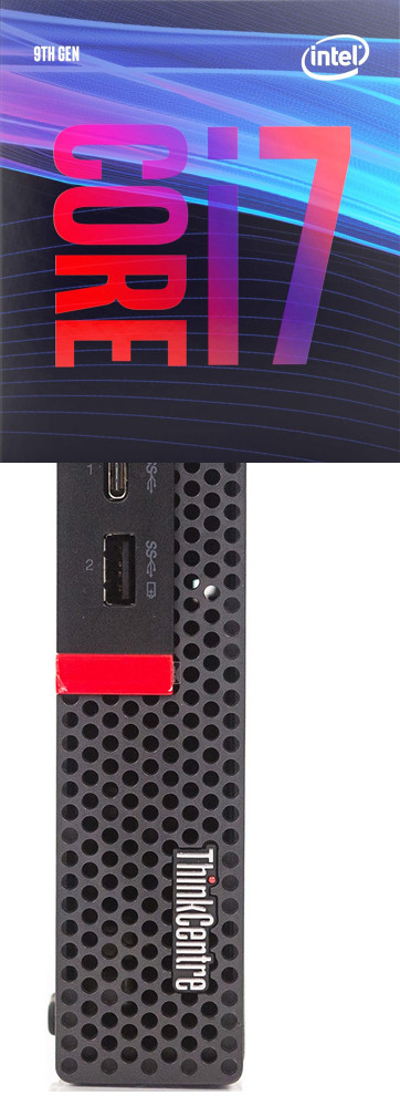 Hayyo ThinkCentre Tiny PC | Core™ i7 (9th Gen) Processor [8 Cores, 8 Threads] [YTN] Core i7 - 9700 [8 Cores, 8 Threads] (32 GB RAM/Intel® Ultra HD 4K 630 Graphics/1 TB SSD Capacity/Windows 11 Pro) Mini Tower with MS Office image 1
