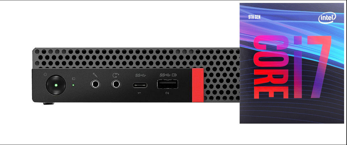 BESTYLISH ThinkCentre Mini Desktop | Core™ i7 (9th Gen) [12M Cache, Up to 4.70 GHz] [OML] Intel Core i7 - 9700 Octa-Core Processor (32 GB RAM/Intel® UHD 630 Graphics/1 TB SSD Capacity/Windows 11 Pro) Gaming Tower with MS Office image 1