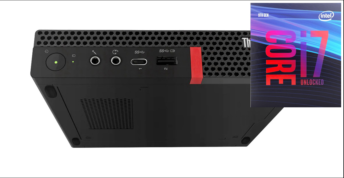 Hayyo ThinkCentre Mini PC | Core i7 (9th Gen) Octa-Core [BWM] Intel Core i7 - 9700 [8 Cores, 8 Threads, 3.00 GHz] (32 GB RAM/Intel® UHD 630 Graphics/1 TB SSD Capacity/Windows 11 Pro) Mini Gaming Tower with MS Office image 1