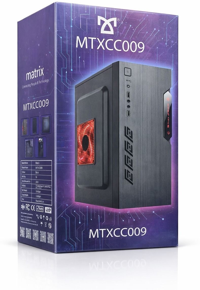 Matrix MTXCC009 - Windows 11 Pro, Intel Quad ( Core i5-3th Generation) Processor Type, 3570, 520 MB Graphics Card, 8 GB DDR-3L RAM, 256 GB SATA SSD with 2100 RPM speed up to 20× faster than other compatible SSDs Mini PC-image-25
