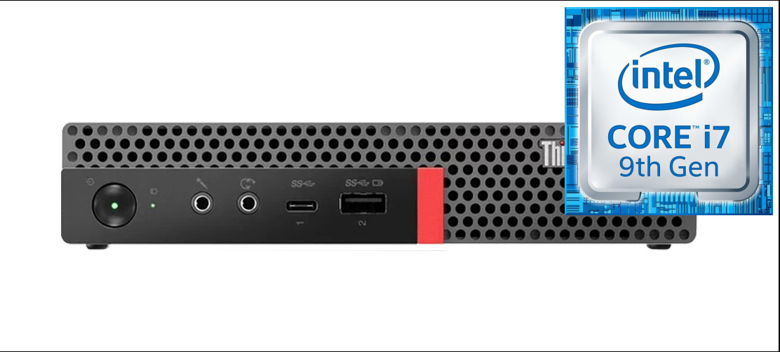 COMPUTER WORLD Core i7 (9th Gen) [12MB Cache, Up to 4.70 GHz] | ThinkCentre Mini PC [ZWM] - Windows 11 Pro, Intel H310M, Intel® Core™ i7 (9th Gen) [8 Cores, 8 Threads], 32 GB DDR4, 1024 GB SSD Mini PC image 1