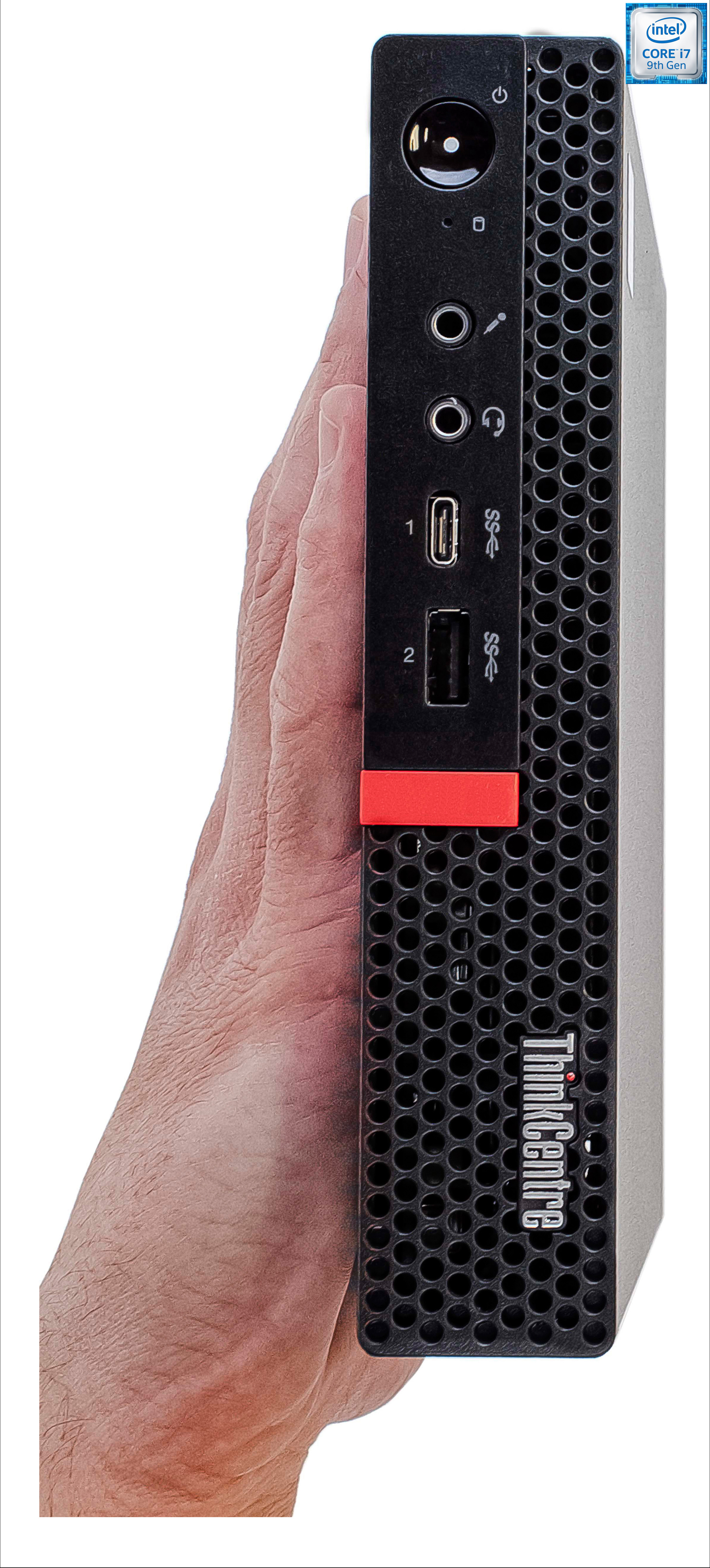 Longan ThinkCentre Mini Desktop | Core™ i7 (9th Gen) [12M Cache, Up to 4.70 GHz] [SOI] Intel® Core™ i7 (9th Gen) Processor [8 Cores, 8 Threads] (32 GB RAM/Intel® Ultra HD 4K 630 Graphics/1 TB SSD Capacity/Windows 11 Pro) Microtower with MS Office image 1