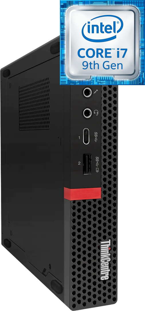 COMPUTER WORLD ThinkCentre Mini Desktop | Core i7-9700 [12MB Cache, Up to 4.70 GHz] [HCT] Intel Core i7 (9th Gen) Processor (32 GB RAM/Integrated Intel® UHD 630 Graphics/1 TB SSD Capacity/Windows 11 Pro) Microtower with MS Office image 1