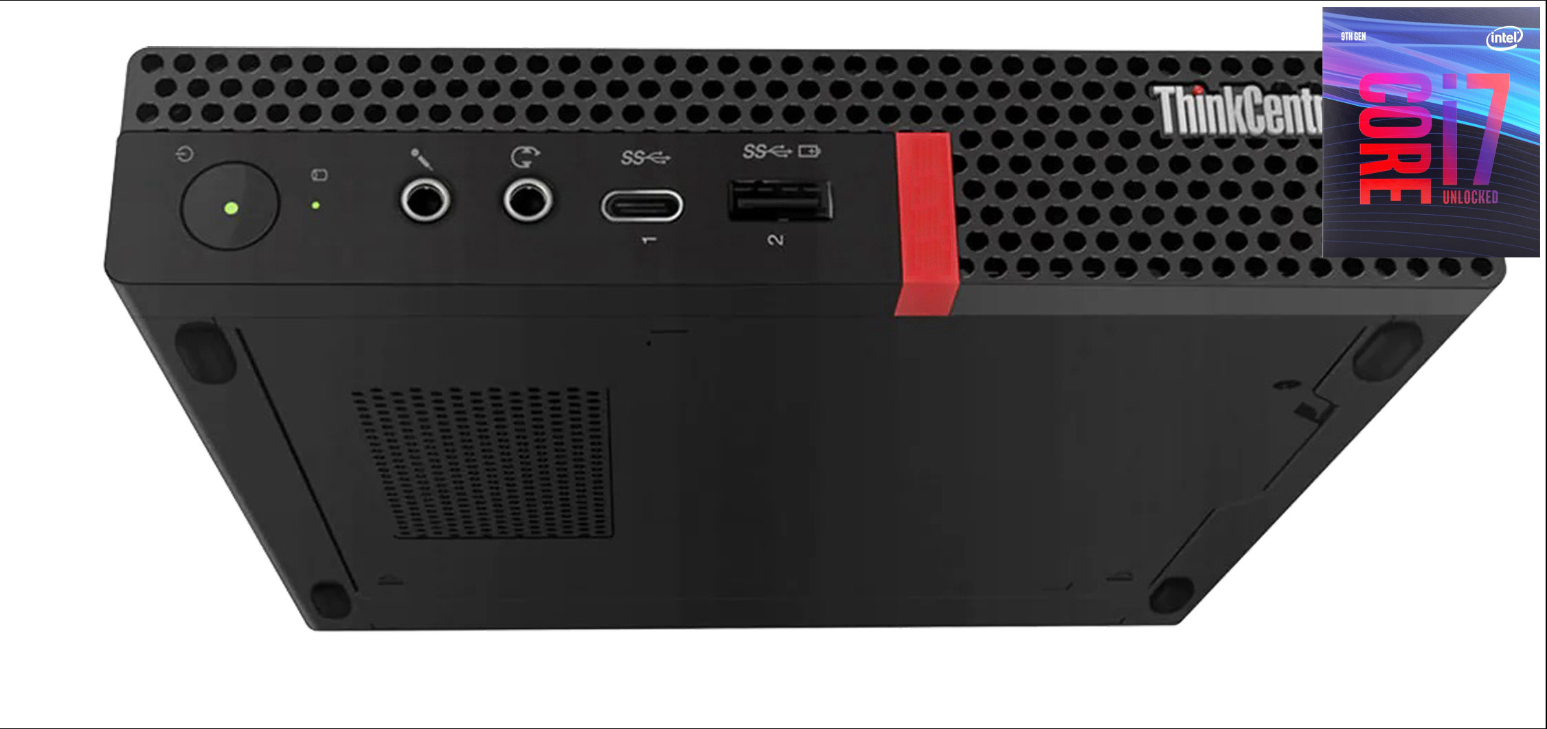 Hayyo ThinkCentre Tiny PC- Core i7 (9th Gen) [8 Cores, 8 Threads, Upto 4.70 GHz] [ZVN] Core™ i7 (9th Gen) Processor (32 GB RAM/Intel® UHD 4K 630 Graphics/1 TB SSD Capacity/Windows 11 Pro) Microtower with MS Office image 1