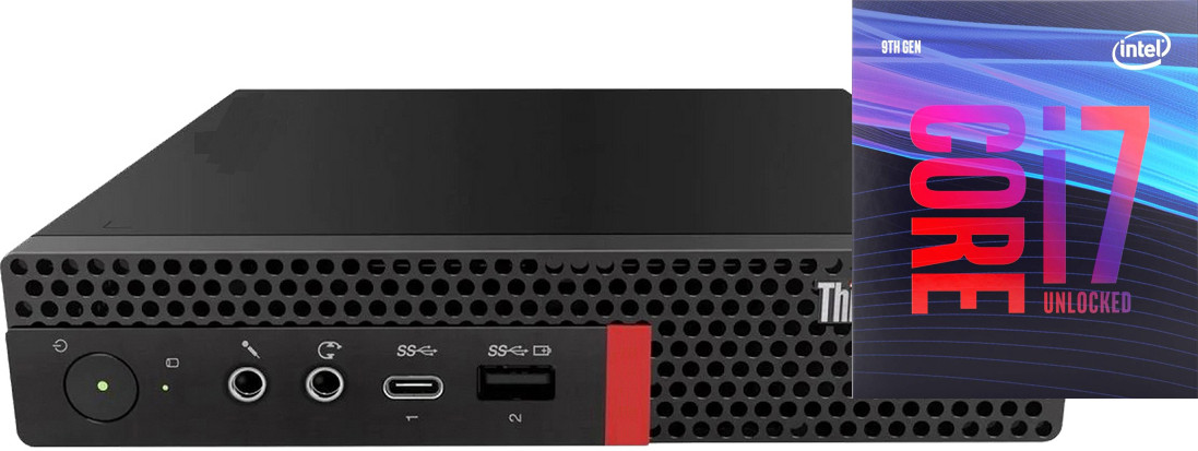 BESTYLISH Core i7 - 9700 [8 Cores, 8 Threads, 3.00 GHz] | ThinkCentre Tiny PC [MJA] Intel® Core™ i7-9700 [8 Cores, 8 Threads] (32 GB RAM/Integrated Intel® Ultra HD 630 Graphics/1 TB SSD Capacity/Windows 11 Pro) Mid Tower with MS Office image 1