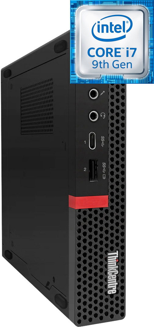 BESTYLISH ThinkCentre Tiny Desktop | Core™ i7 (9th Gen) [12M Cache, Up to 4.70 GHz] [DBM] Intel Core i7 (9th Generation) Processor [8 Cores, 8 Threads] (32 GB RAM/Integrated Intel® Ultra HD 630 Graphics/1 TB SSD Capacity/Windows 11 Pro) Mini Gaming Tower with MS Office image 1