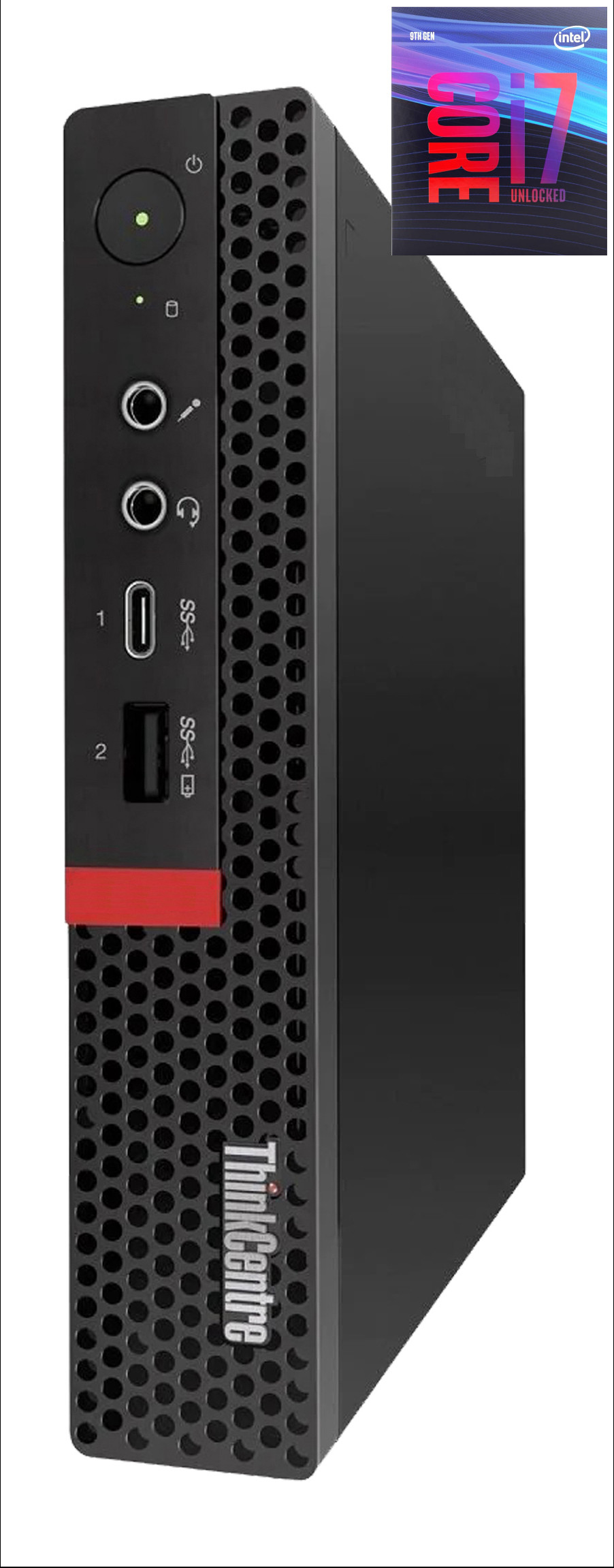 Hayyo Core i7 - 9700 [8 Cores, 8 Threads] | ThinkCentre Tiny PC [SNA] Core i7 (9th Gen) Octa-Core Processor (32 GB RAM/Intel® UHD 4K 630 Graphics/1 TB SSD Capacity/Windows 11 Pro) Mini Tower with MS Office image 1