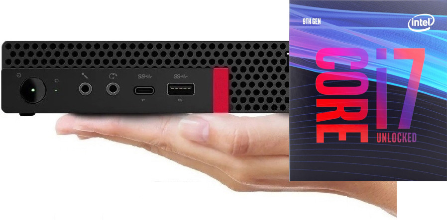 Longan Core i7 (9th Gen) [8 Cores, 8 Threads] | ThinkCentre Mini Desktop [HGP] Intel Core i7 - 9700 Processor (32 GB RAM/Integrated Intel® Ultra HD 630 Graphics/1 TB SSD Capacity/Windows 11 Pro) Gaming Tower with MS Office image 1