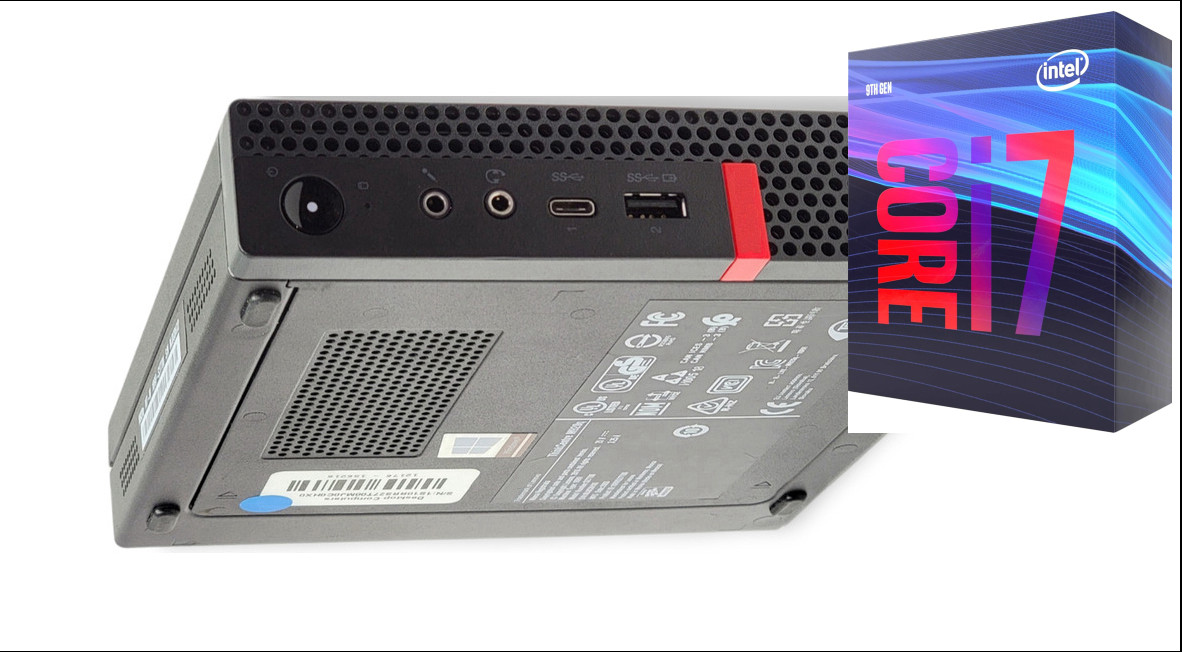 Longan Core i7-9700 Octa-Core Processor | ThinkCentre Mini PC [IEQ] Core i7-9700 Processor [12MB Cache, Up to 4.70 GHz] (32 GB RAM/Integrated Intel® UHD 4K 630 Graphics/1 TB SSD Capacity/Windows 11 Pro) Mid Tower with MS Office image 1