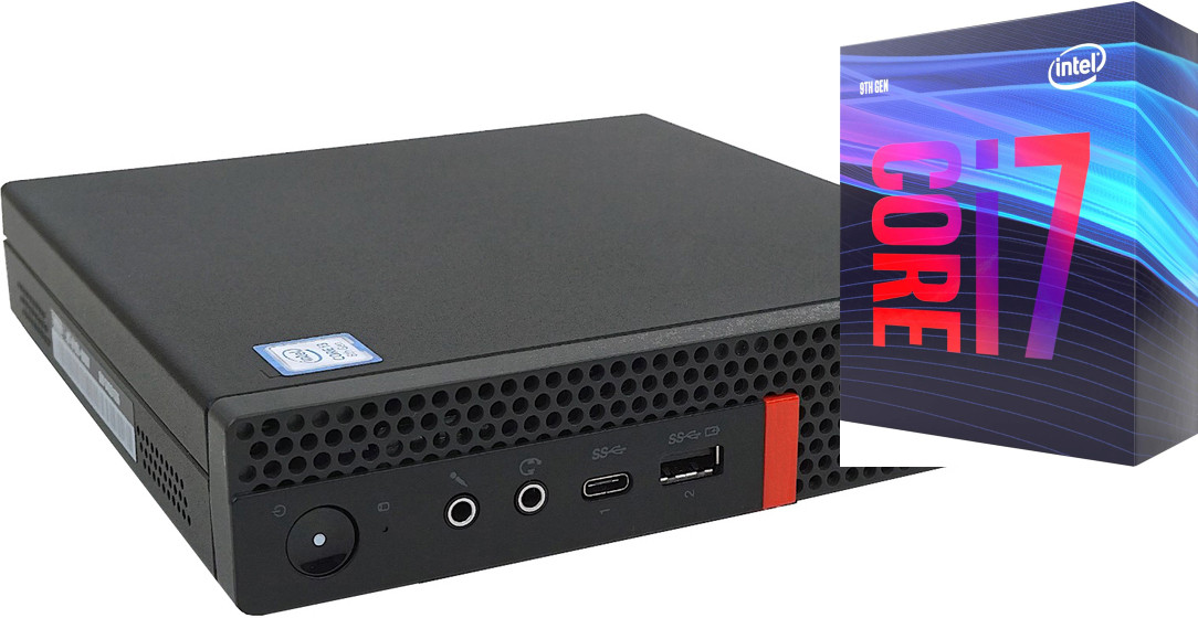 RATNARAJ COMPUTER SYSTEMS ThinkCentre Tiny Desktop | Core™ i7 (9th Generation) [8 Cores, 8 Threads] [PLH] Intel Core i7 (9th Gen) [8 Cores, 8 Threads, Upto 4.70 GHz] (32 GB RAM/Intel® Ultra HD 4K 630 Graphics/1 TB SSD Capacity/Windows 11 Pro) Microtower with MS Office image 1
