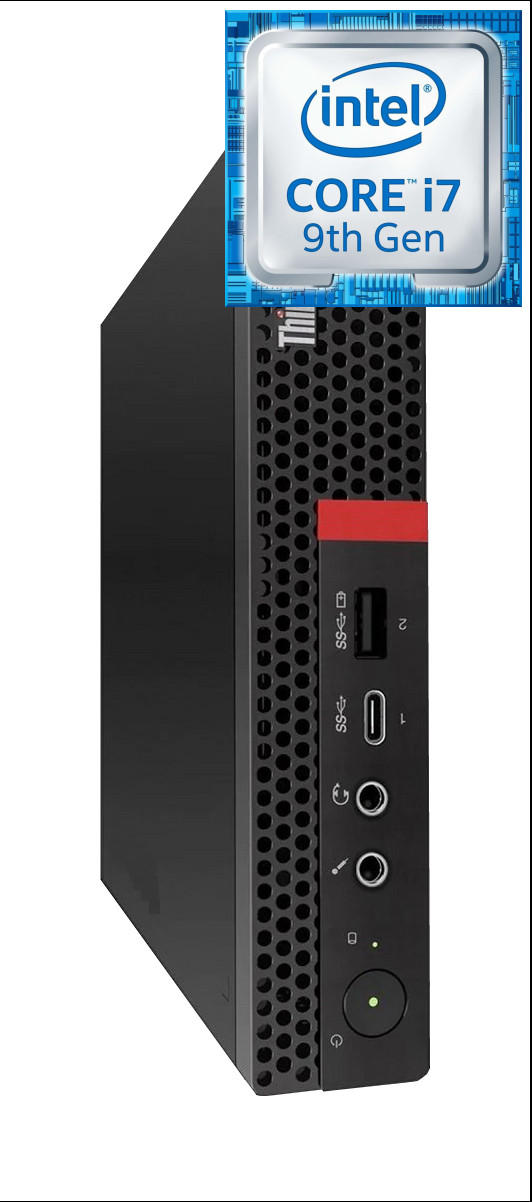 Hayyo ThinkCentre Tiny Desktop | Core™ i7 - 9700 [8 Cores, 8 Threads, 3.00 GHz] [AXI] Core i7 - 9700 Processor [8 Cores, 8 Threads] (32 GB RAM/Integrated Intel® Ultra HD 4K 630 Graphics/1 TB SSD Capacity/Windows 11 Pro) Mini Tower with MS Office image 1