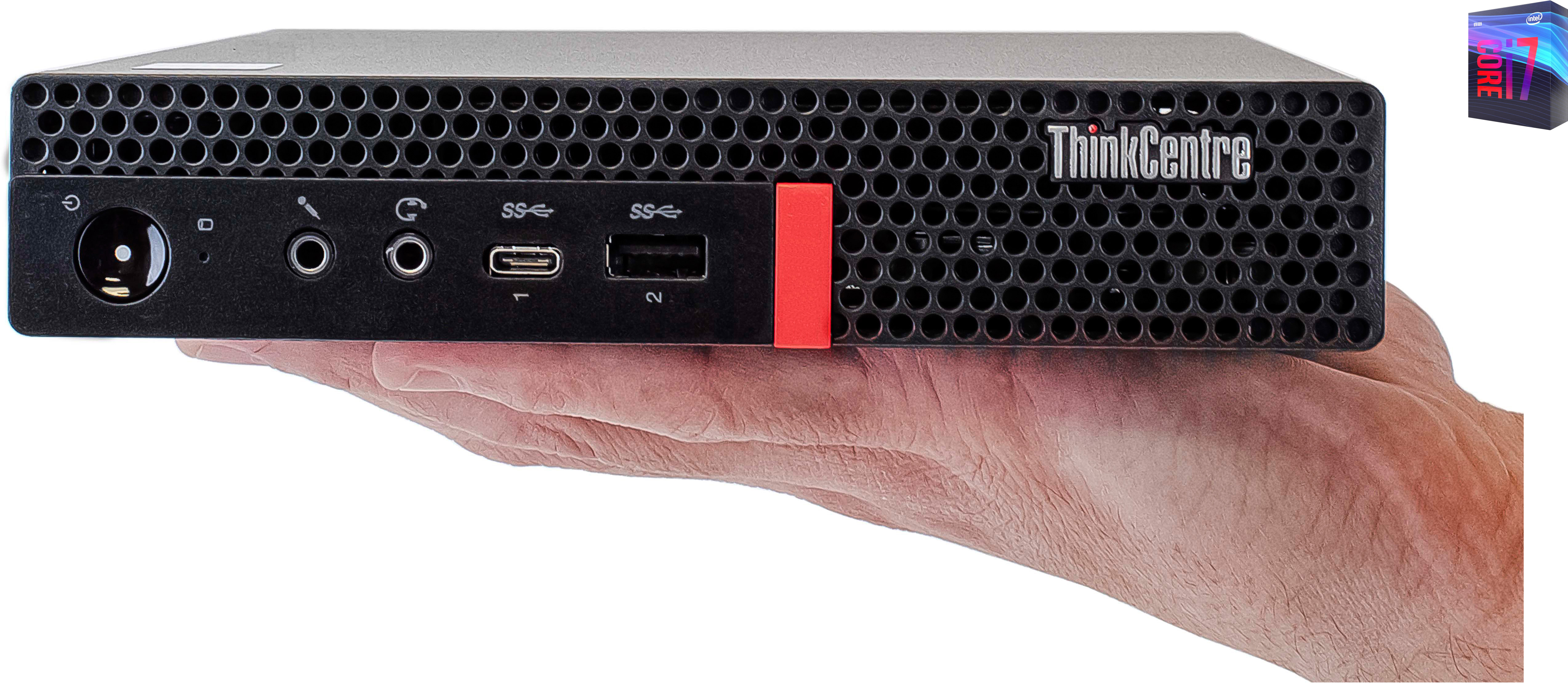 Hayyo Core i7-9700 | ThinkCentre Mini Desktop [NIW] Core i7 (9th Generation) [12MB Cache, Up to 4.70 GHz] (32 GB RAM/Integrated Intel® UHD 4K 630 Graphics/1 TB SSD Capacity/Windows 11 Pro) Mini Tower with MS Office image 1