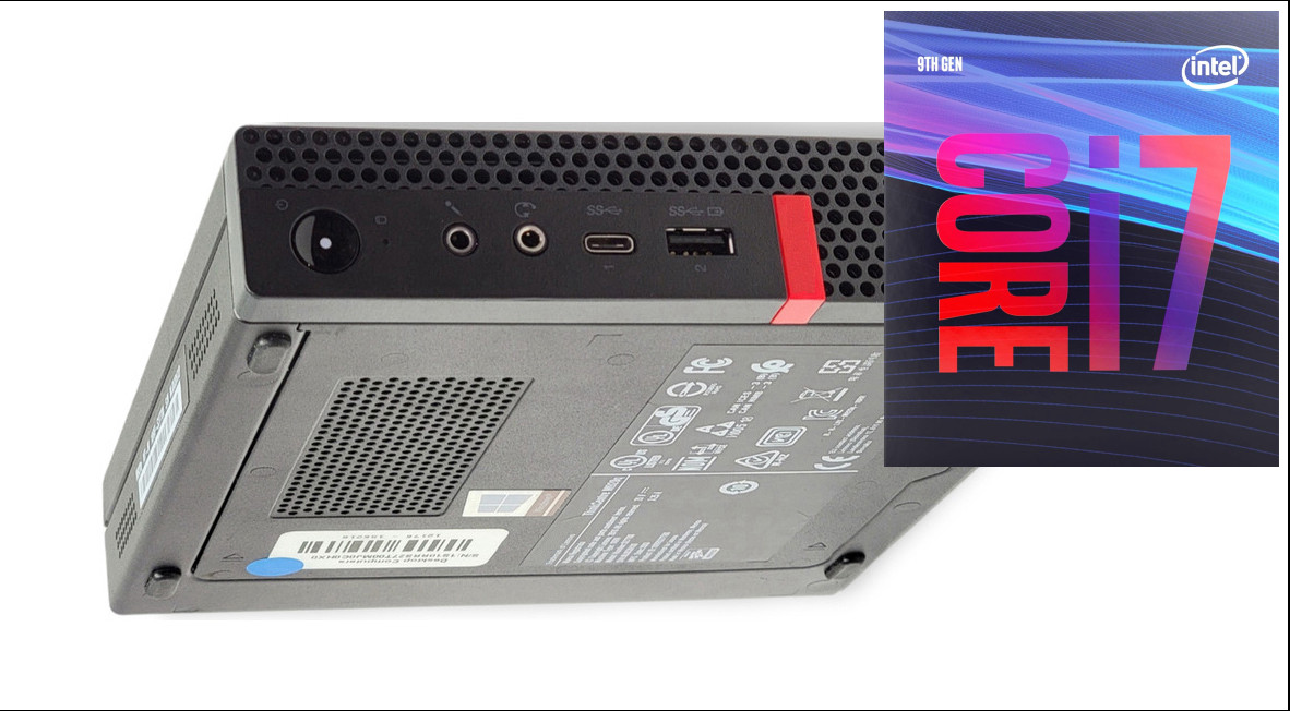 RATNARAJ COMPUTER SYSTEMS Core™ i7-9700 Octa-Core Processor | ThinkCentre Mini PC [LIX] - Windows 11 Pro, Intel H310M, Core™ i7 - 9700 Processor [8 Cores, 8 Threads, 3.00 GHz], 32 GB DDR4, 1024 GB SSD Mini PC image 1
