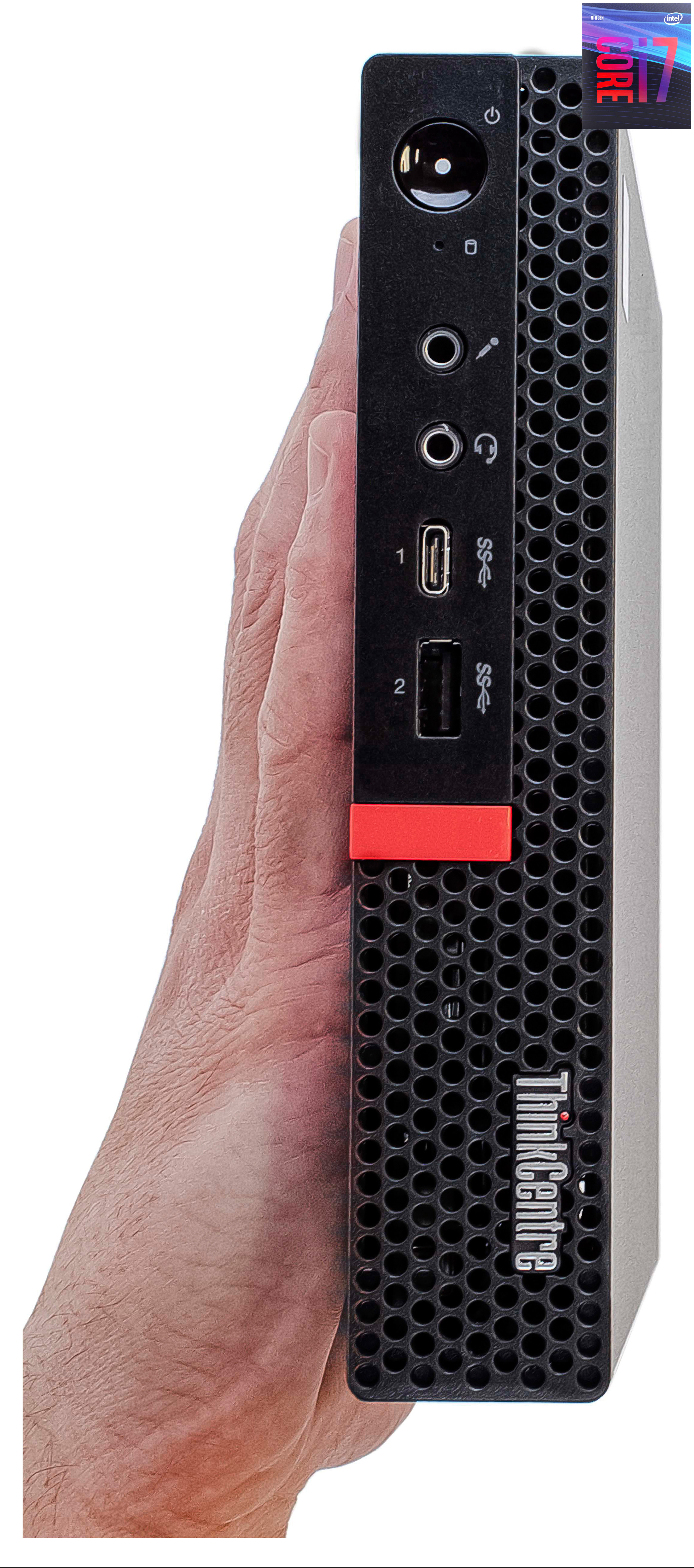 COMPUTER WORLD Core i7 - 9700 [12MB Cache, Up to 4.70 GHz] | ThinkCentre Tiny Desktop [TRK] Intel® Core™ i7 (9th Gen) (32 GB RAM/Intel® UHD 630 Graphics/1 TB SSD Capacity/Windows 11 Pro) Microtower with MS Office image 1