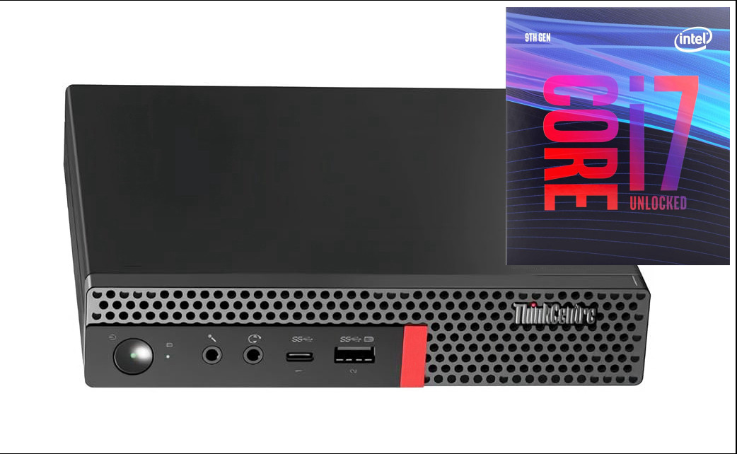 BESTYLISH Core™ i7 - 9700 Octa-Core | ThinkCentre Tiny Desktop [MHE] Core i7 - 9700 [8 Cores, 8 Threads] (32 GB RAM/Intel® Ultra HD 4K 630 Graphics/1 TB SSD Capacity/Windows 11 Pro) Mini Tower with MS Office image 1