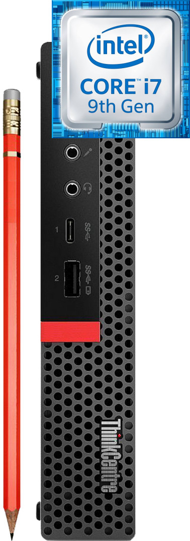 BESTYLISH Core i7 (9th Gen) [8 Cores, 8 Threads, Upto 4.70 GHz]- ThinkCentre Tiny PC [ONG] Core™ i7 (9th Generation) [8 Cores, 8 Threads, 3.00 GHz] (32 GB RAM/Intel® Ultra HD 630 Graphics/1 TB SSD Capacity/Windows 11 Pro) Mini Tower with MS Office image 1